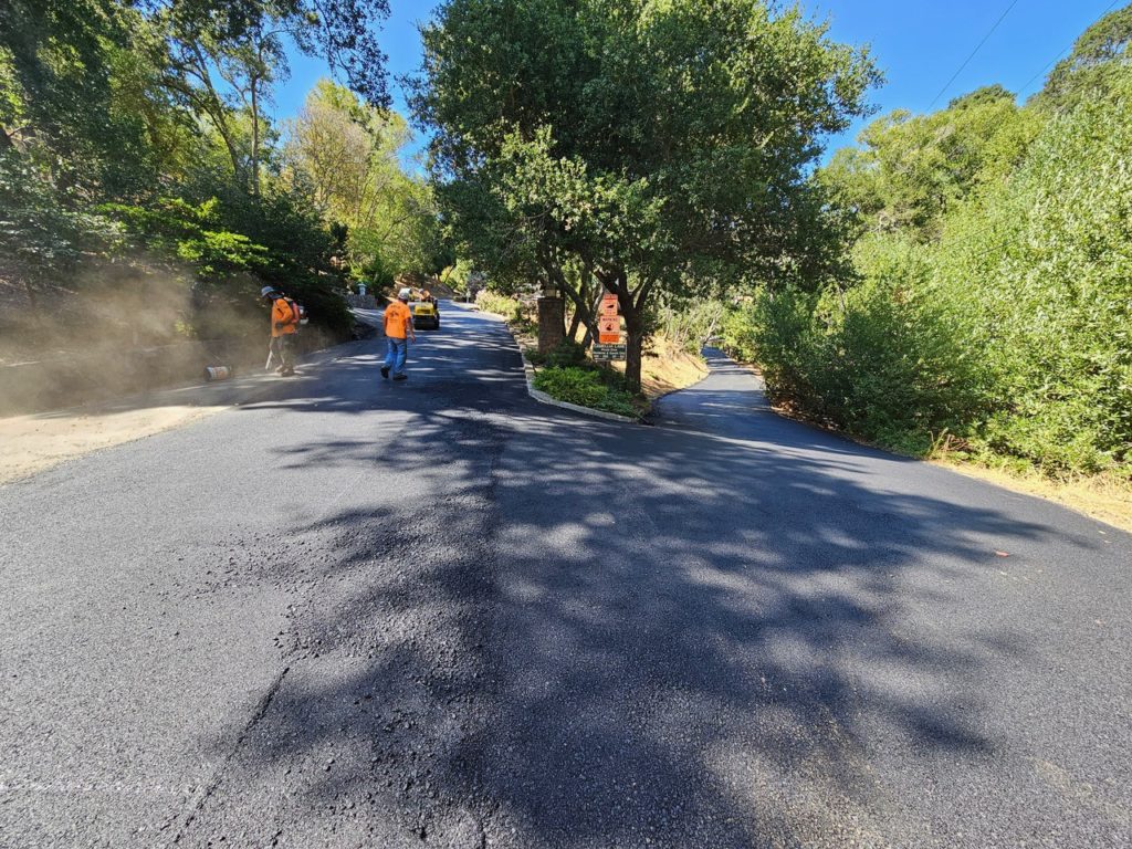 roadway paving